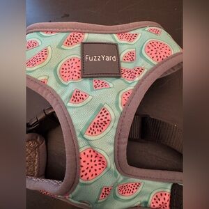 Fuzzyard Watermelon Summer Punch Dog Harness Medium NWOT